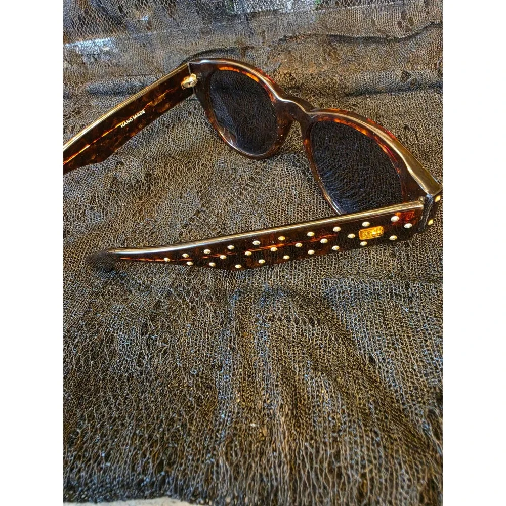 VTG 80s Anne Klein for Riviera Tortoiseshell Sunglasses Cat Eye Oval Frames Rare